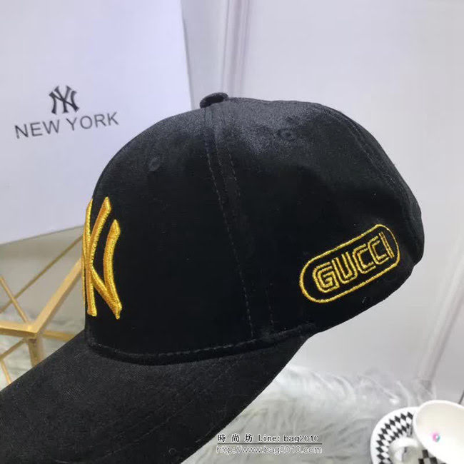 MLB 新款專櫃同步 NY與Gucci聯名棒球帽 6881908 LLWJ5799